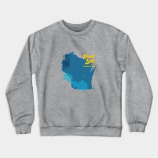 Pearl Lake Wisconsin Crewneck Sweatshirt